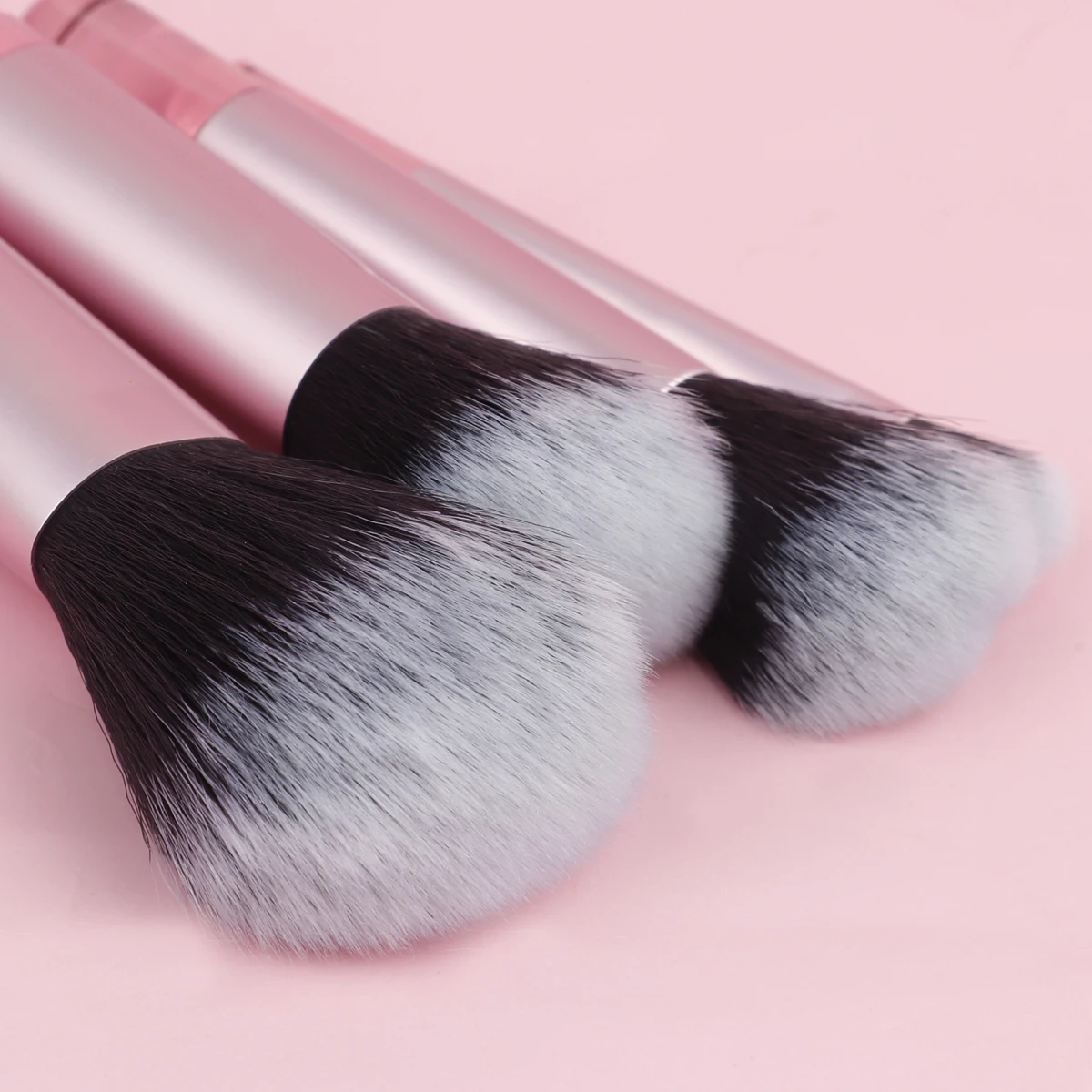 10 pçs mini rt conjunto de pincéis de maquiagem em pó sombra fundação blush liquidificador corretivo beleza ferramentas de maquiagem escova profissional