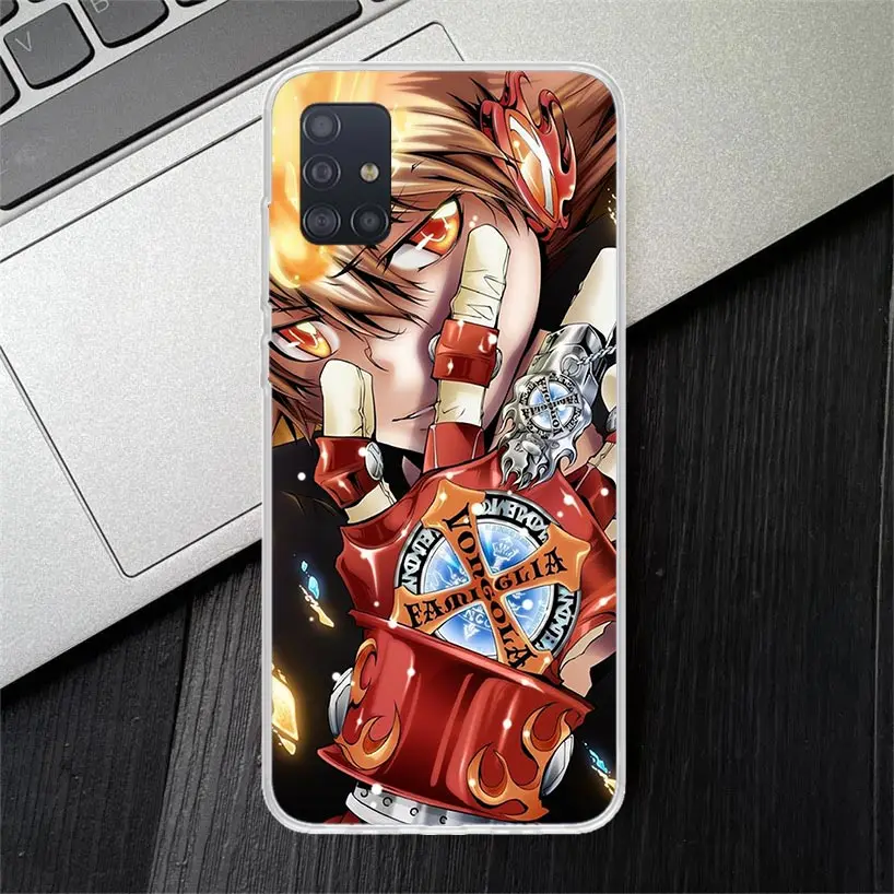 Katekyo Hitman Reborn Soft Silicone Phone Case For Samsung Galaxy A50S A51 A70 A71 A41 A31 A21S A11 A10S A20E A30S A40 A6 A7 A8