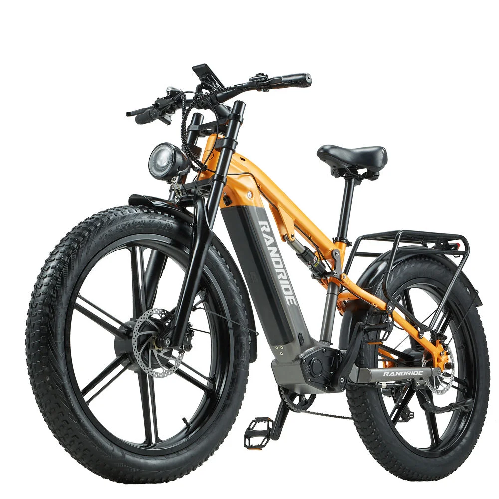 RANDRIDE YX80 electric bike peak 3000W dual motor 48V20AH battery mountain e-bike 26 tire all-terrain off-road electric bicycle image 3