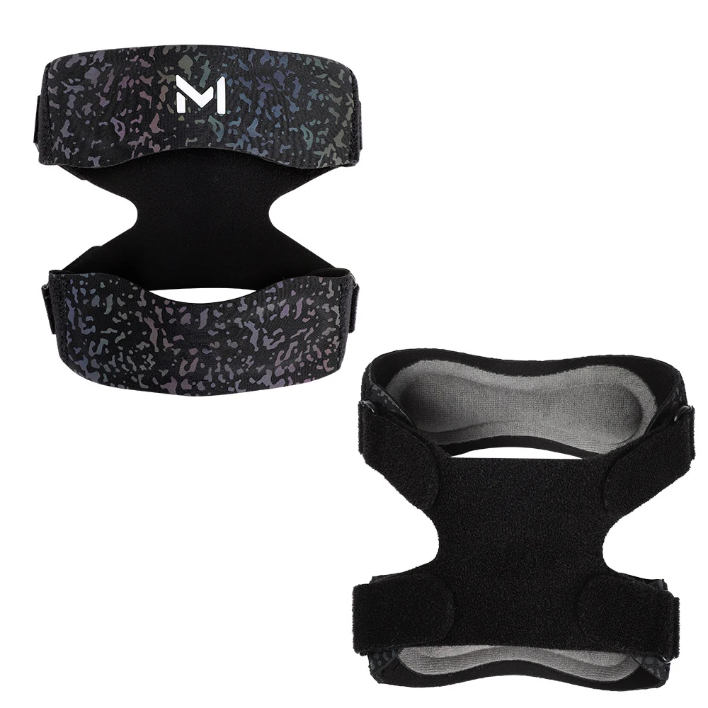 1pcs  Adjustable Patella Knee Strap with Dual Silicone Pads for Running, Basketball, Hiking, Jump Rope & Knee Pain Relief
