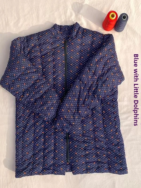 

Теплая женская зимняя куртка ручной работы из чистого хлопка, традиционная домашняя одежда, утепленная, с коротким рукавом, на молнии