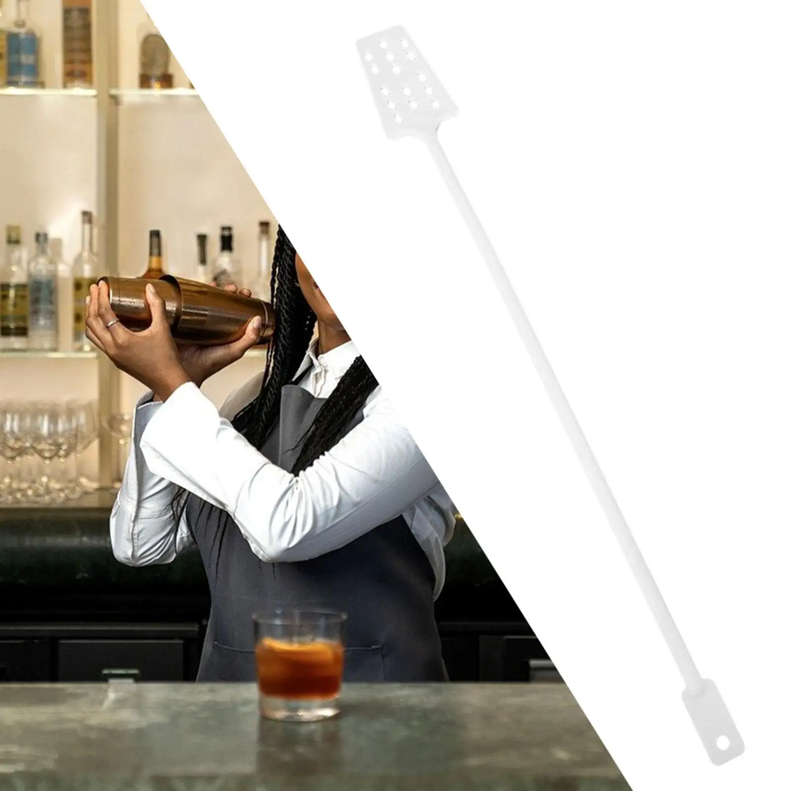 

Mash Paddle Mixing Paddle with Hanging Hook Mixing Rake Length 60.5cm Stirring Paddle Wine Paddle for Making Red Barware Wine