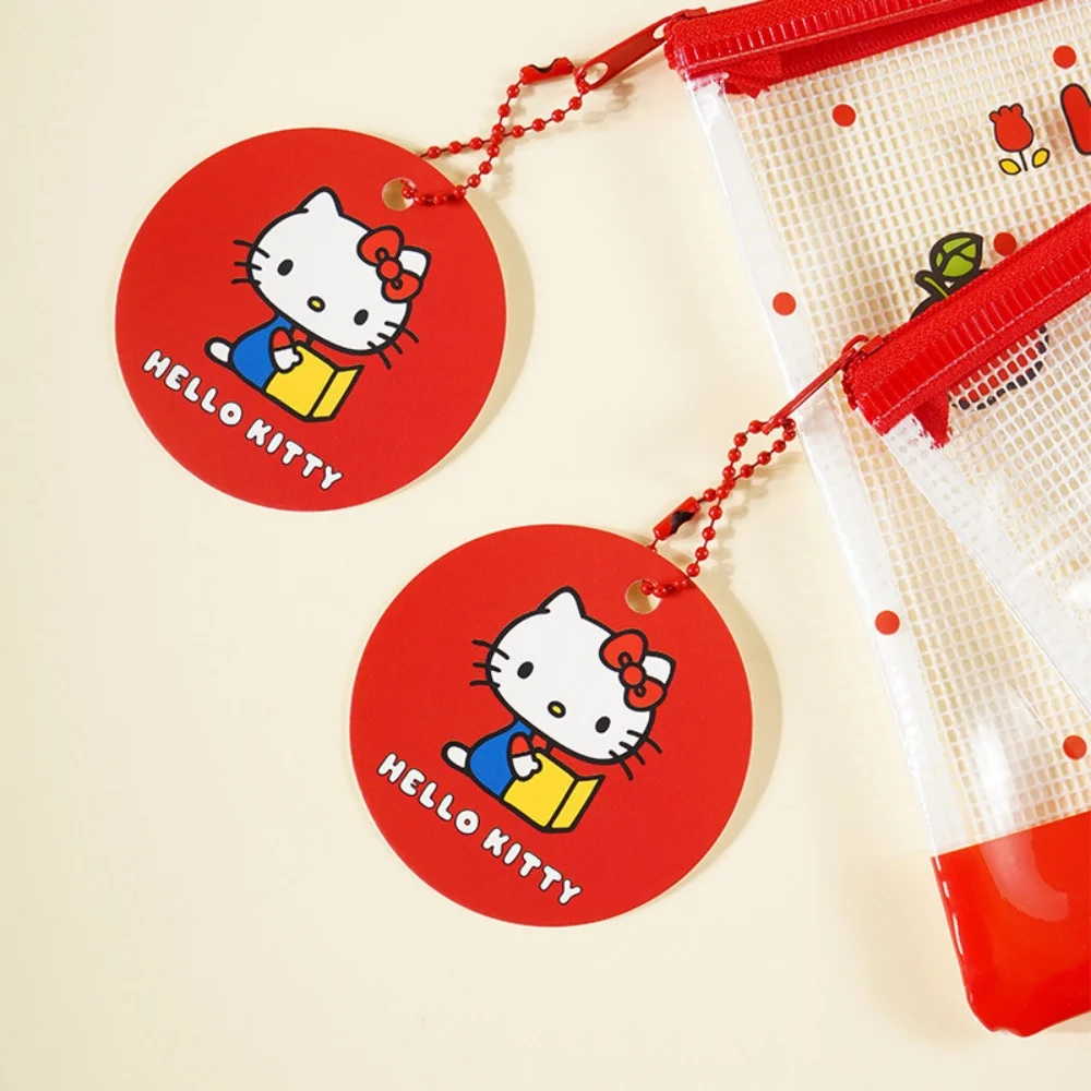 Genuine Sanrio Cartoon A5 Document Bag Hello Kitty Snap Information Bag Student Folder Tutorial Storage Bag Office Supplies
