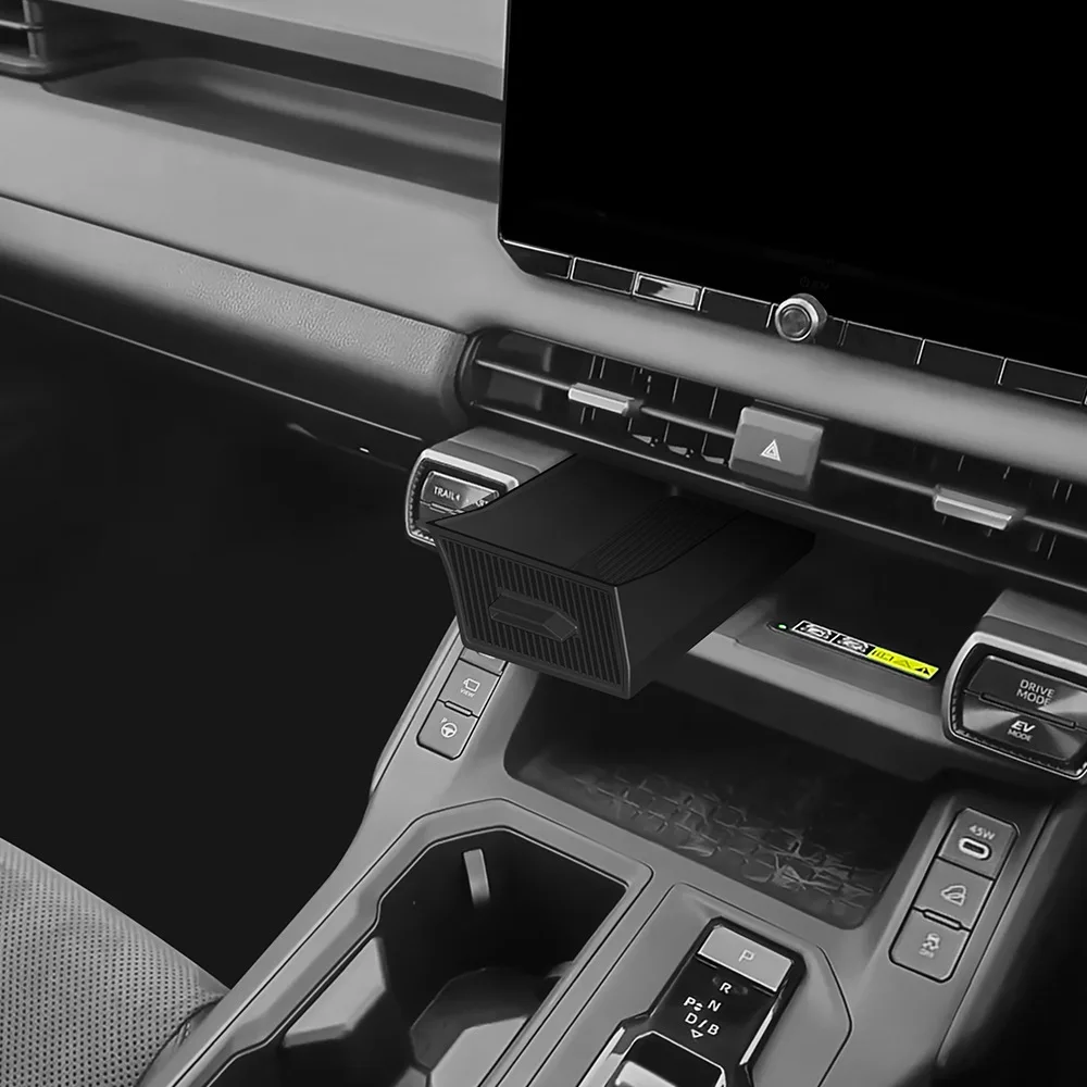 

Для Toyota RAV4 2026-2027: Органайзер-ящик для центральной консоли из АБС-пластика с крышкой и беспроводной зарядкой