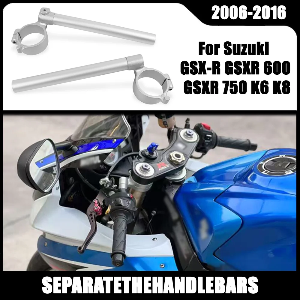 

GSXR600 GSXR750 50-миллиметровые ручки с зажимом на руле, ручка вилки для Suzuki GSX-R GSXR 600 GSXR 750 K6 K8 2006-2016 2015