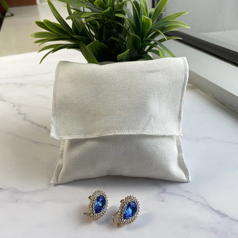 مغلف رفرف حقيبة القطن هدية الحقيبة للأعمال الحلوى التعبئة والتغليف مجوهرات الزفاف ماكياج المنظم عيد ميلاد لصالح أكياس غطاء غبار #6