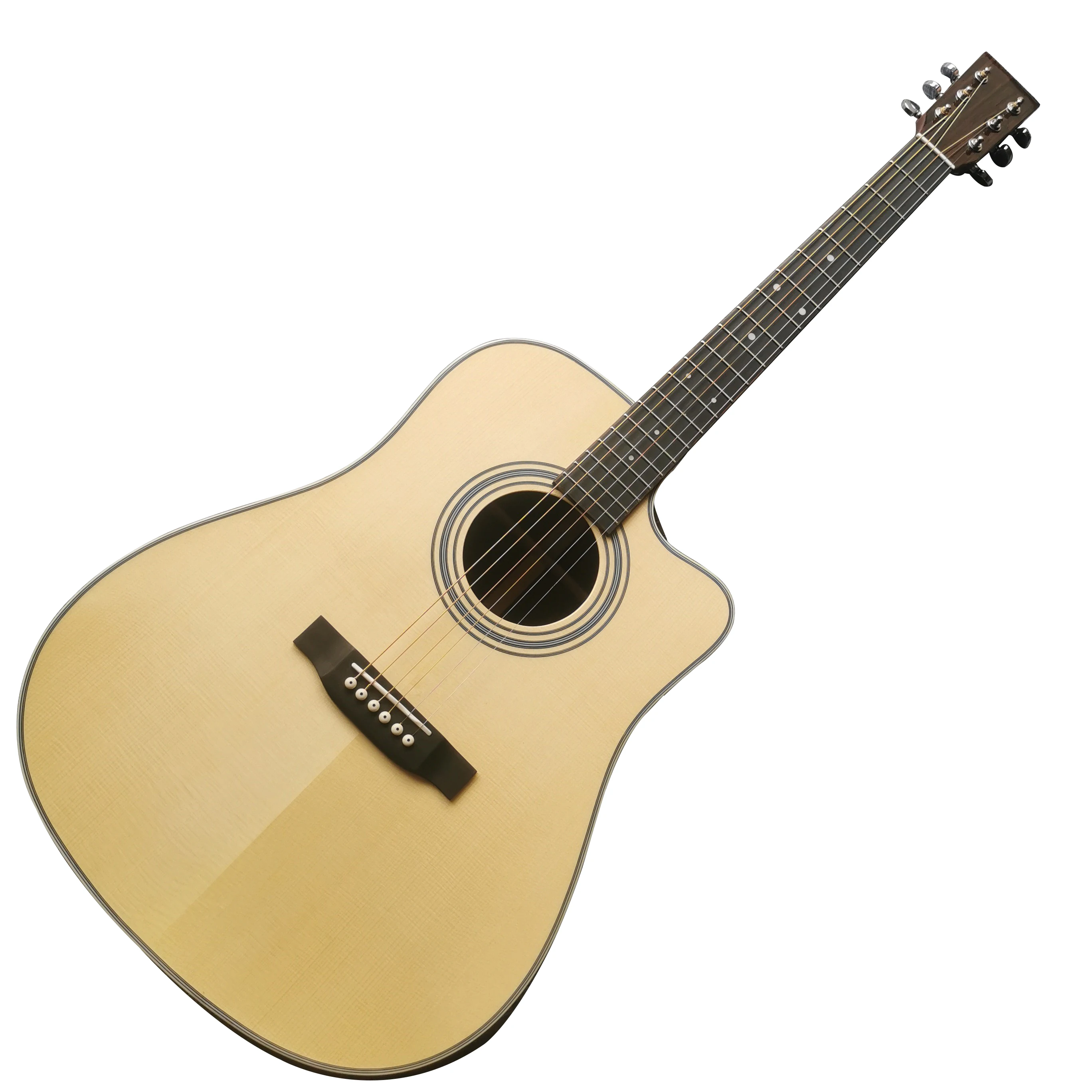 

41 inch full solid wood with missing corner D28 series acoustic acoustic guitar