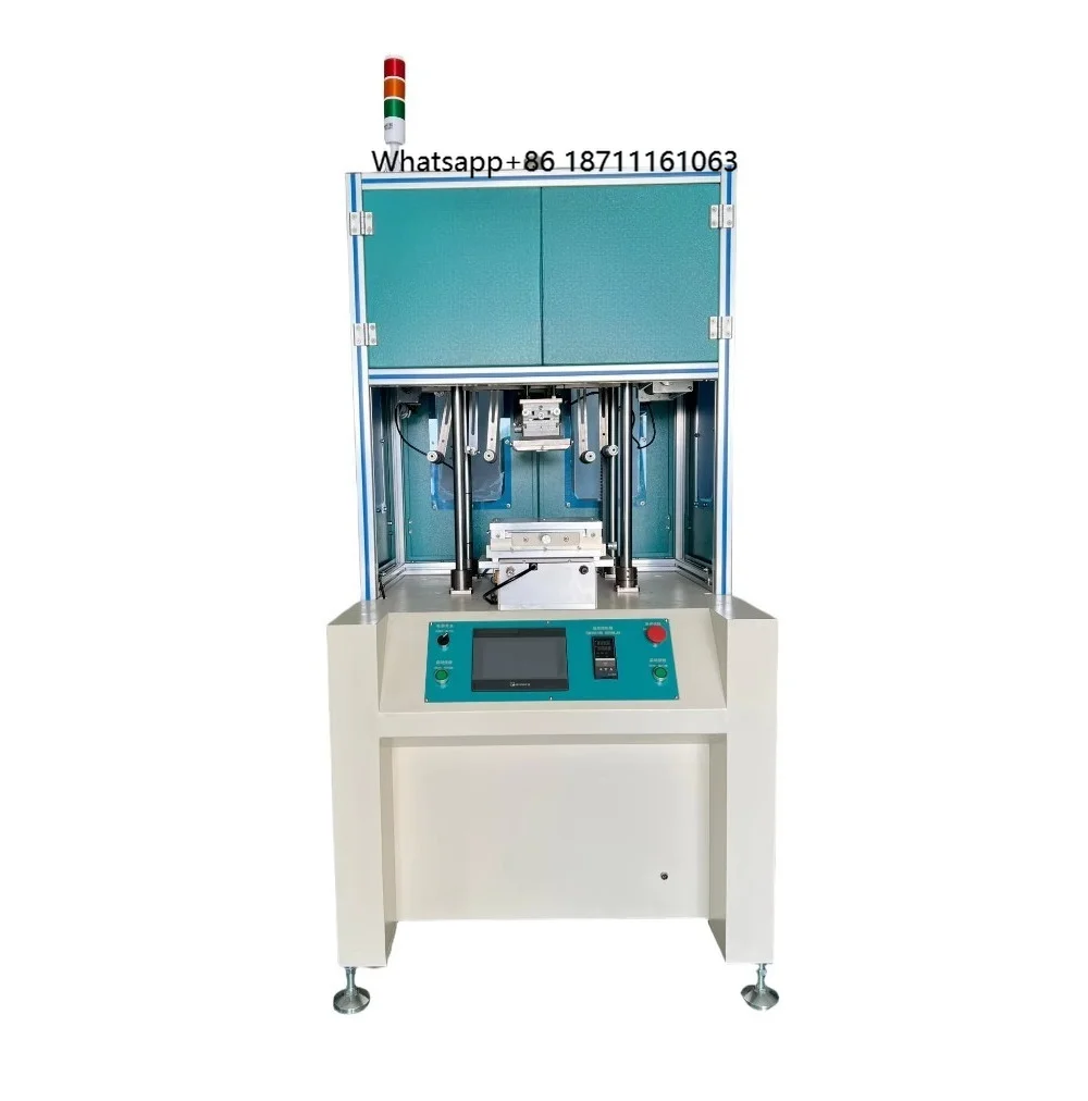 YiNUOT New Servo Hot Stamping Machine Aluminium Construction Inline Molding Compatible Custom Logo Embossing