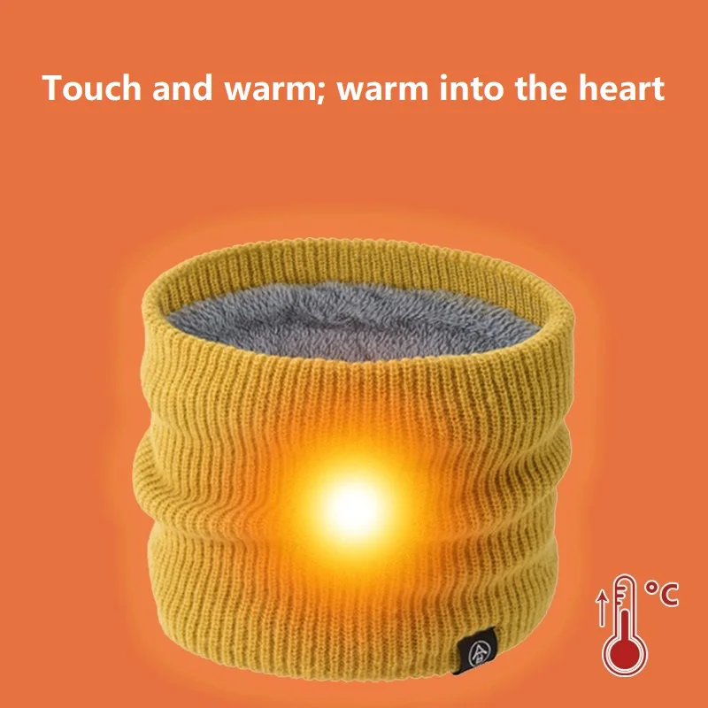 アウトドアサイクリングフェイスカバー ユニセックス フリース裏地付き 厚手ネックゲートル 冬用 多用途ニットネックウォーマー WBr01