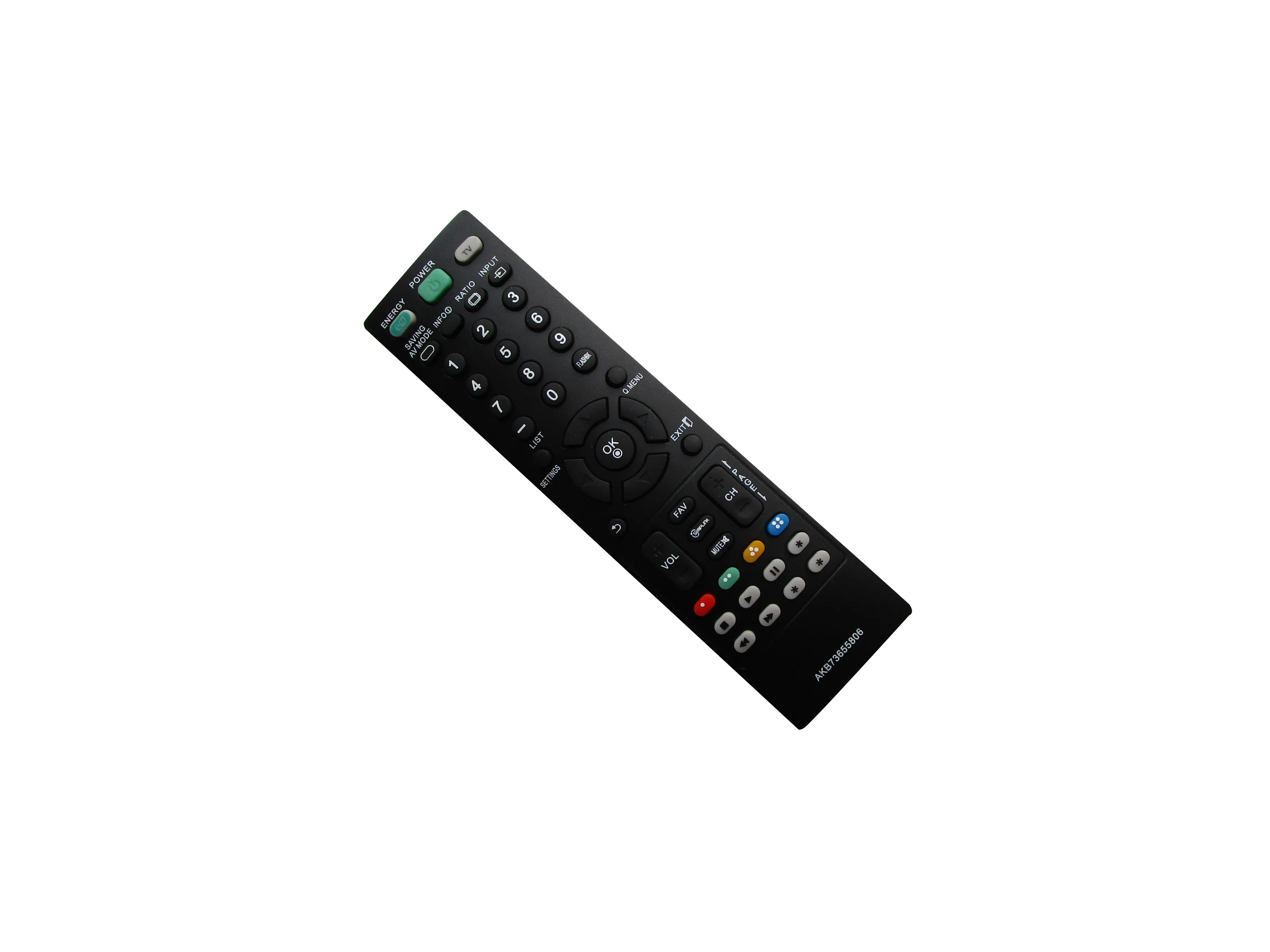 جهاز تحكم عن بعد للتلفزيون وإضاءة ليد HDTV ، مناسب لـ AKB73655814 ، AKB73655815 ، AKB73655821 ، akb736555822 ، akb736555824 ، AKB73655828 ، بلازما