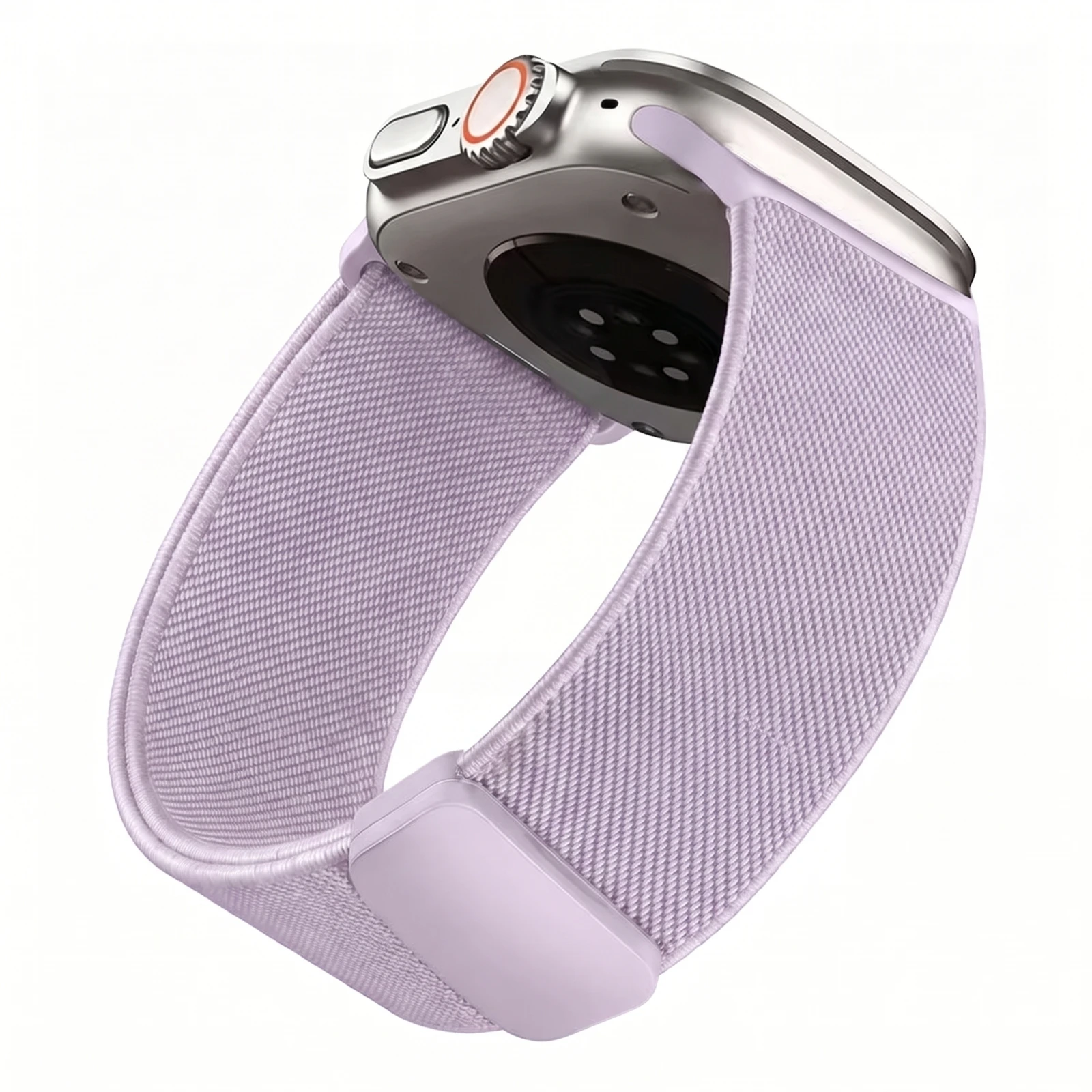 Magnetic loop Straps For Apple Watch ultra 2 band 49mm 46mm 44mm 45mm 42mm Elastic nylon Bracelet IWatch Series 12 11 10 9 SE