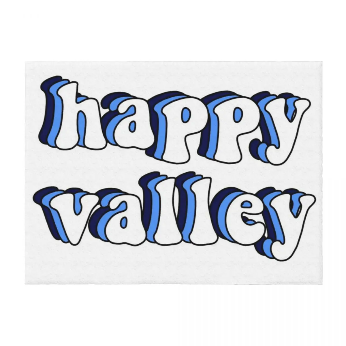 

Happy Valley Throw Blanket Decorative Sofas manga Luxury Brand for babies Blankets