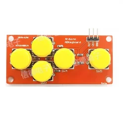 1PCS AD Keyboard Analog Five-key Module Electronic Block Analog Button 5-bit Arduino Sensor Expansion Board