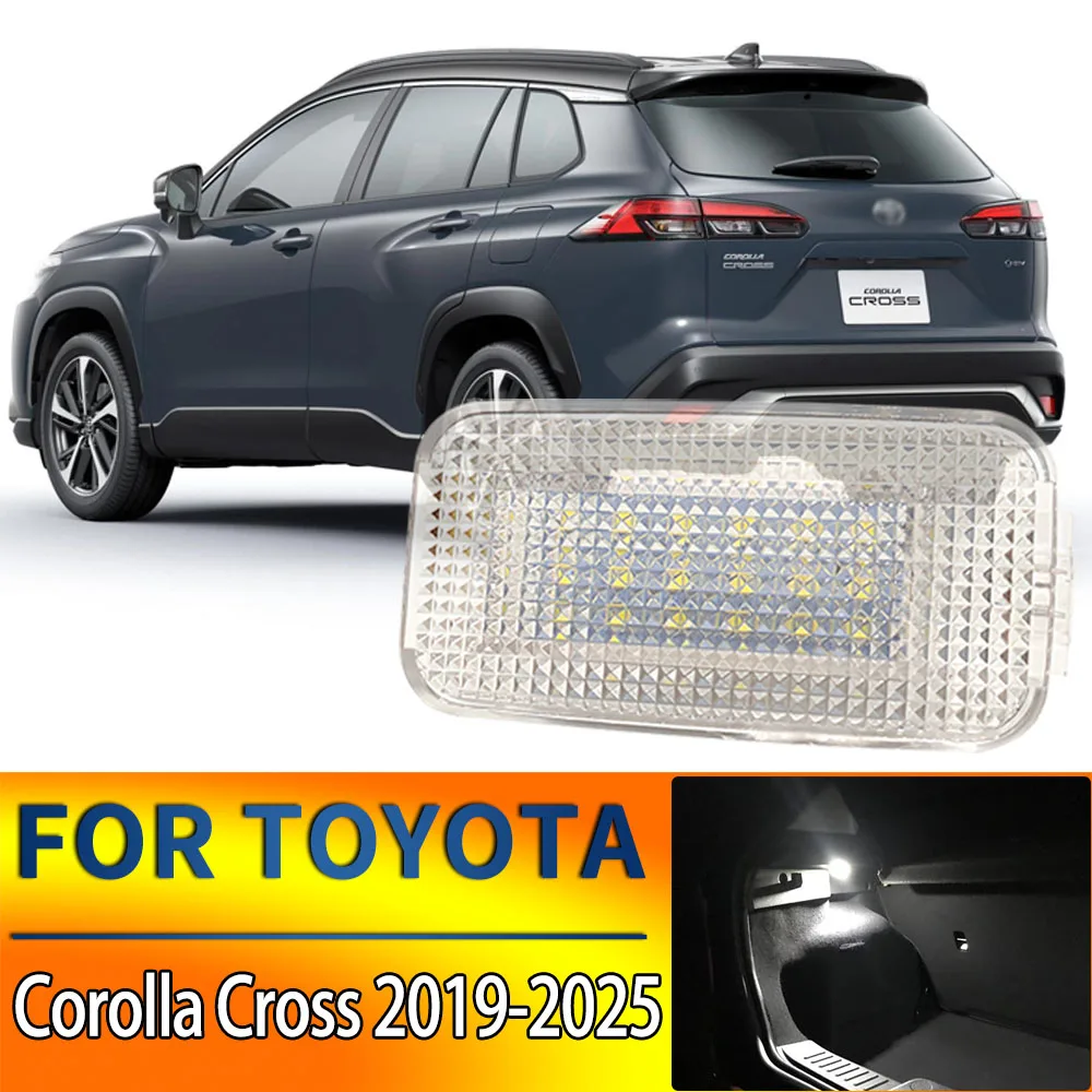 1x Car LED Luggage Compartment Lights Assembly Boot Trunk Carge Lamp For Toyota Corolla Cross 2019 2020 2021 2022 2023 2024 2025