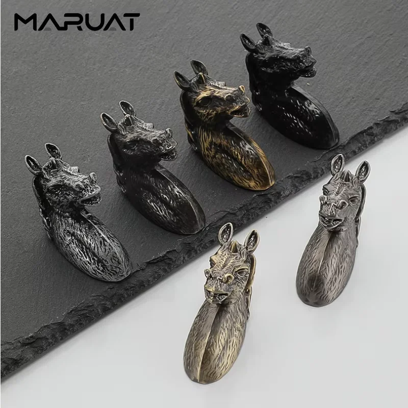Animal Zinc Alloy Furniture Handles Kitchen Cabinets Storage Rooms Drawers Bedrooms Wardrobes Bookcases Dressing Table Handles