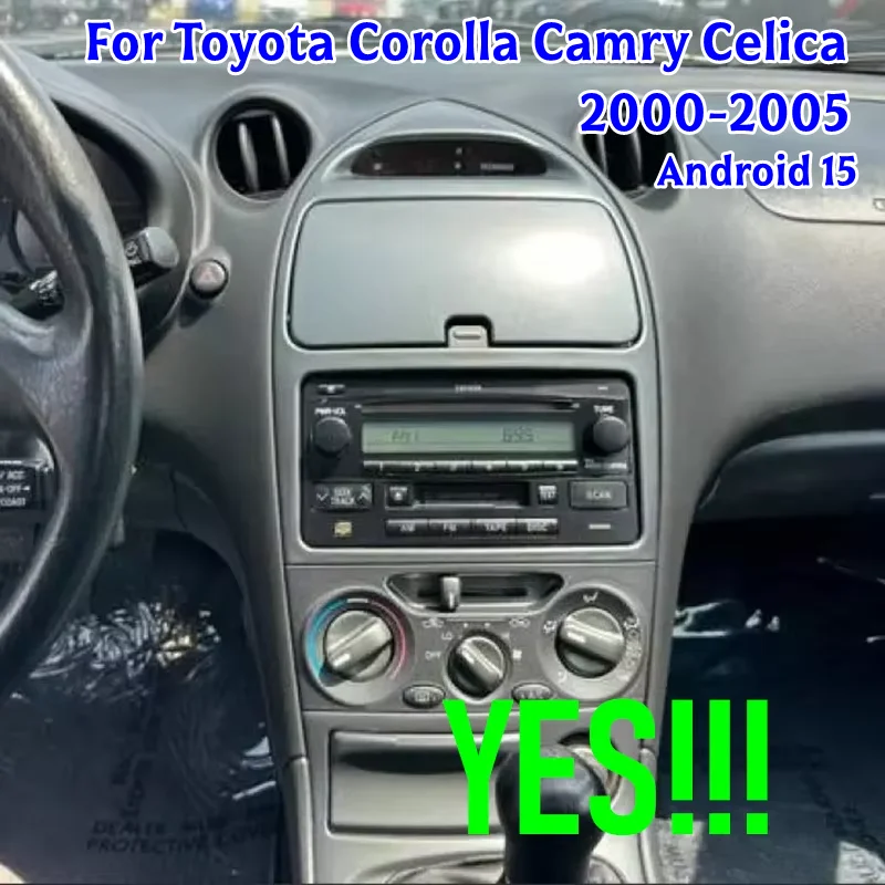 Image of Autoradio für Toyota Corolla Camry Celica 2000-2005 Multimedia-Player 7 Zoll Wireless Apple Carplay 2DIN Android 15 GPS