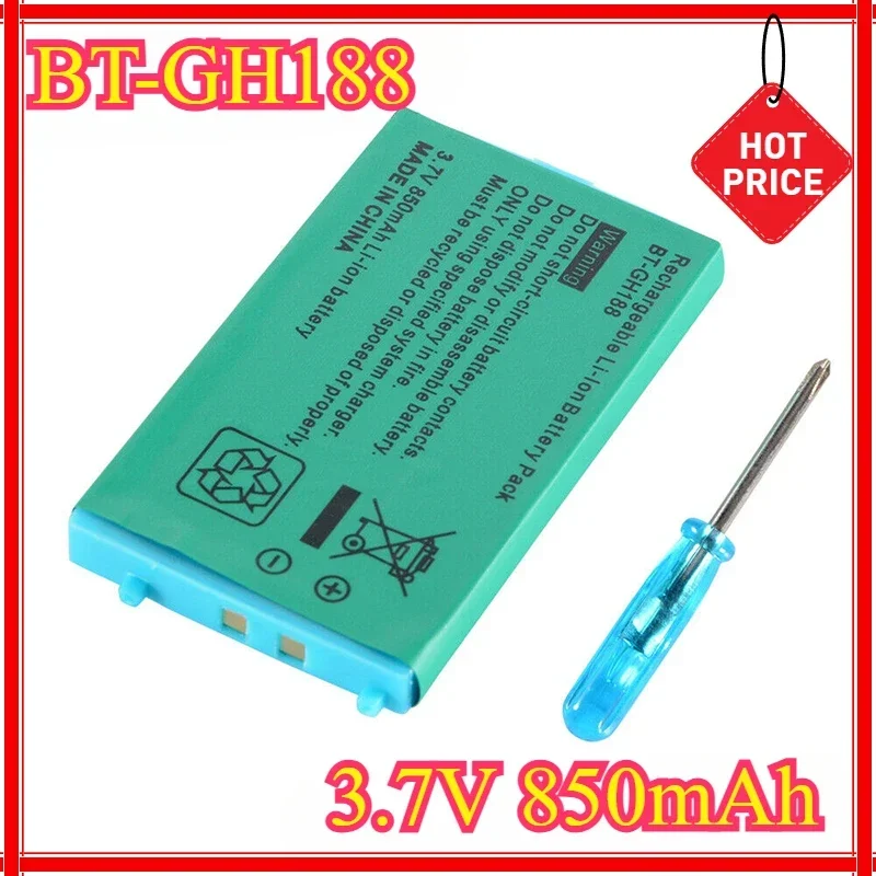 

850Mah Rechargeable Battery Pack with Tool Kit for Nintendo Gameboy Advance for Nintendo Gba Sp Lithium-Ion Battery