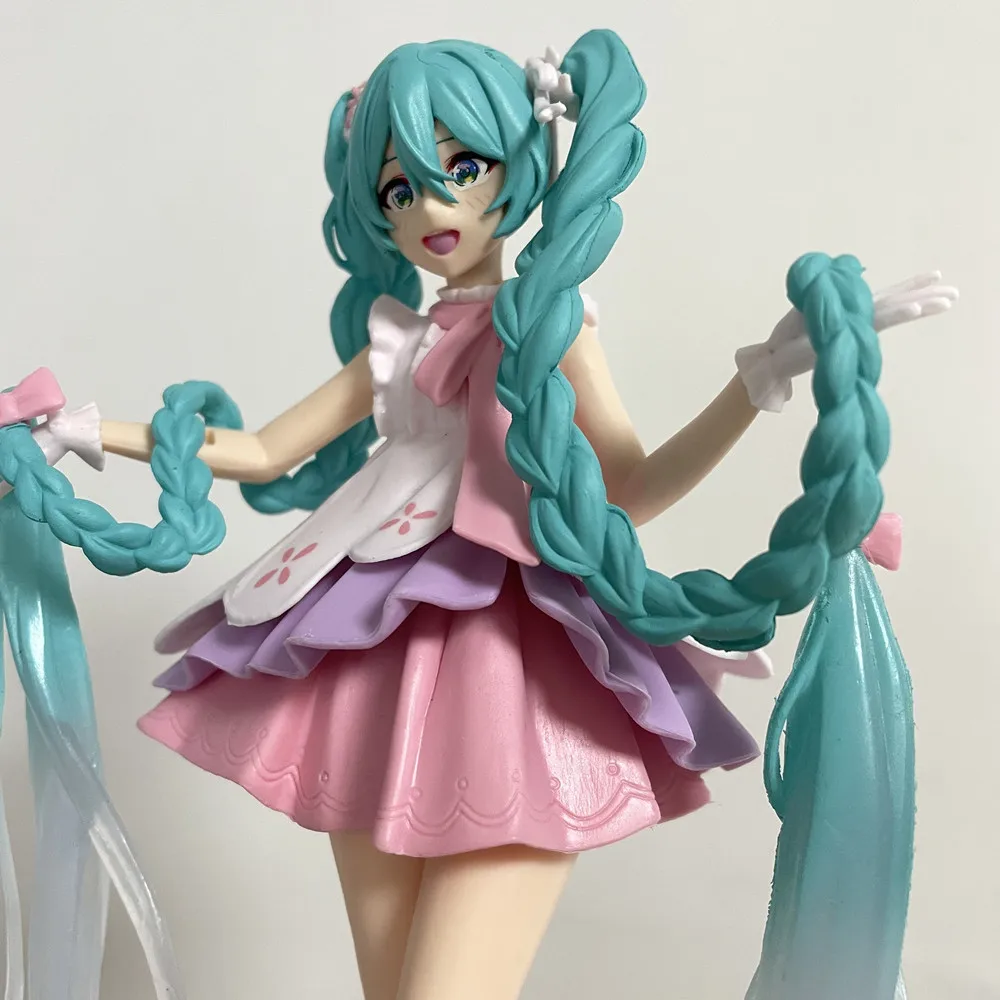 Japanese Anime  New Hatsune Miku Figure Sexy Character Ornaments upskirt girl Kawai girl Decoration Toy Adult kid Birthday Gift