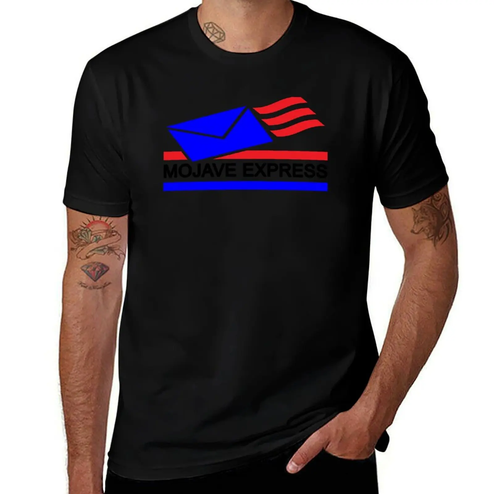 Mojave Express T-Shirt Basic Regular Fit Casual T-Shirt