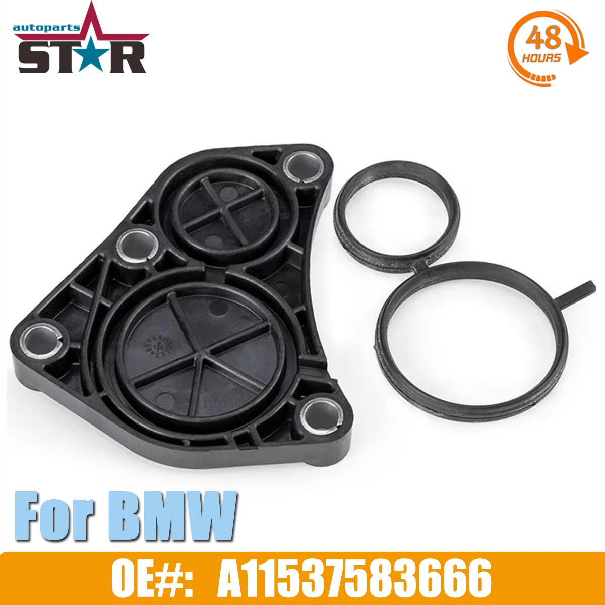 OEM # A11537583666 11537583666 Engine Cover Plate Cylinder Head + Gasket For BMW 1 3 5 Series X1 X3 Z4 E81 E87 E88 E82 E90 E92