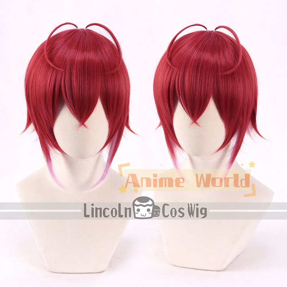 

Anime Riddle Rosehearts Cosplay Wig Halloween Carnival Party Props Synthetic Hair Heat Resistant Fiber + Wig Cap