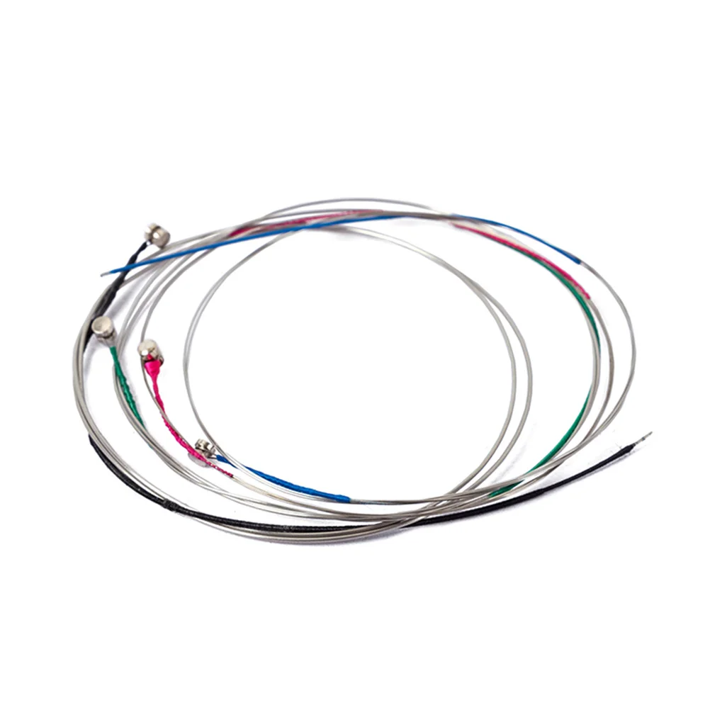 4Pcs Violin Strings Silver Coated Steel Core for Perfect Tone Rich Sound Clarity Increased Brightness Violin Parts Musical