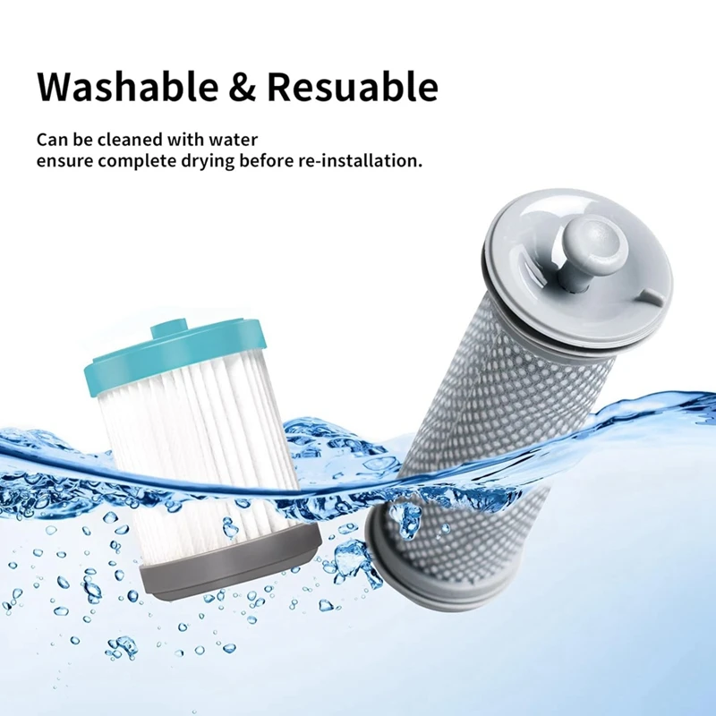 Filtre d'aspirateur sans fil pour Tineco, filtre pré-livre et HEPA, remplacement pour série A10 A11, PURE ONE S11, série S11