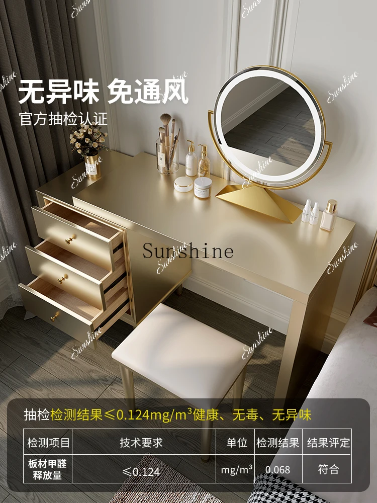 

Bedroom solid wood dresser storage chest integrated small apartment special bed head and tail table FT