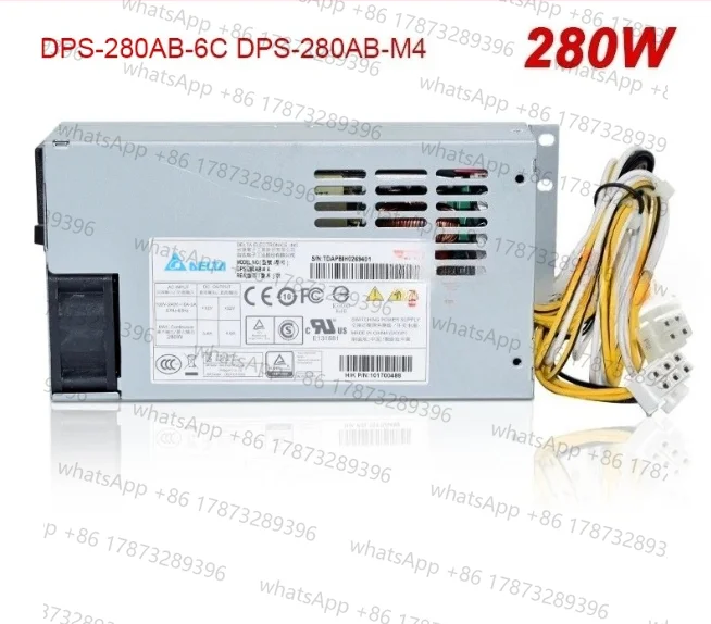 DPS-280AB-4A KSA-300S2 usado psu para cwt poe 1u 7708n 7908n 7716n 7916n 7932n 280w fonte de alimentação DPS-280AB-6C DPS-280AB-M4