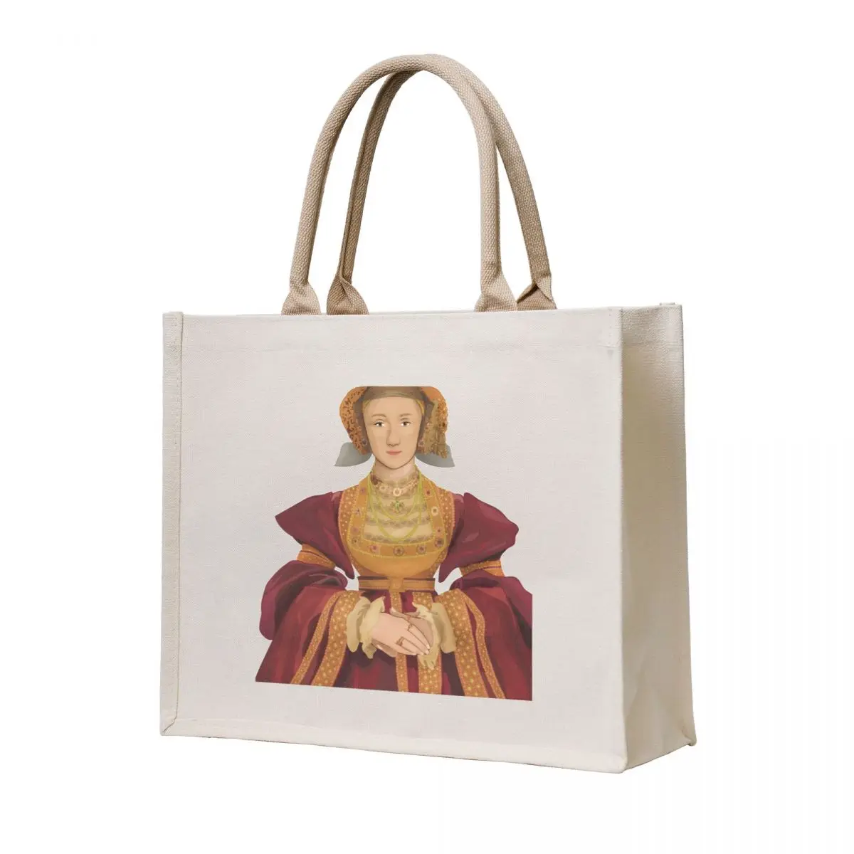 

Anne of Cleves - historical illustrations Tote Bag custom canvas bag bag luxury women shopper bags Big