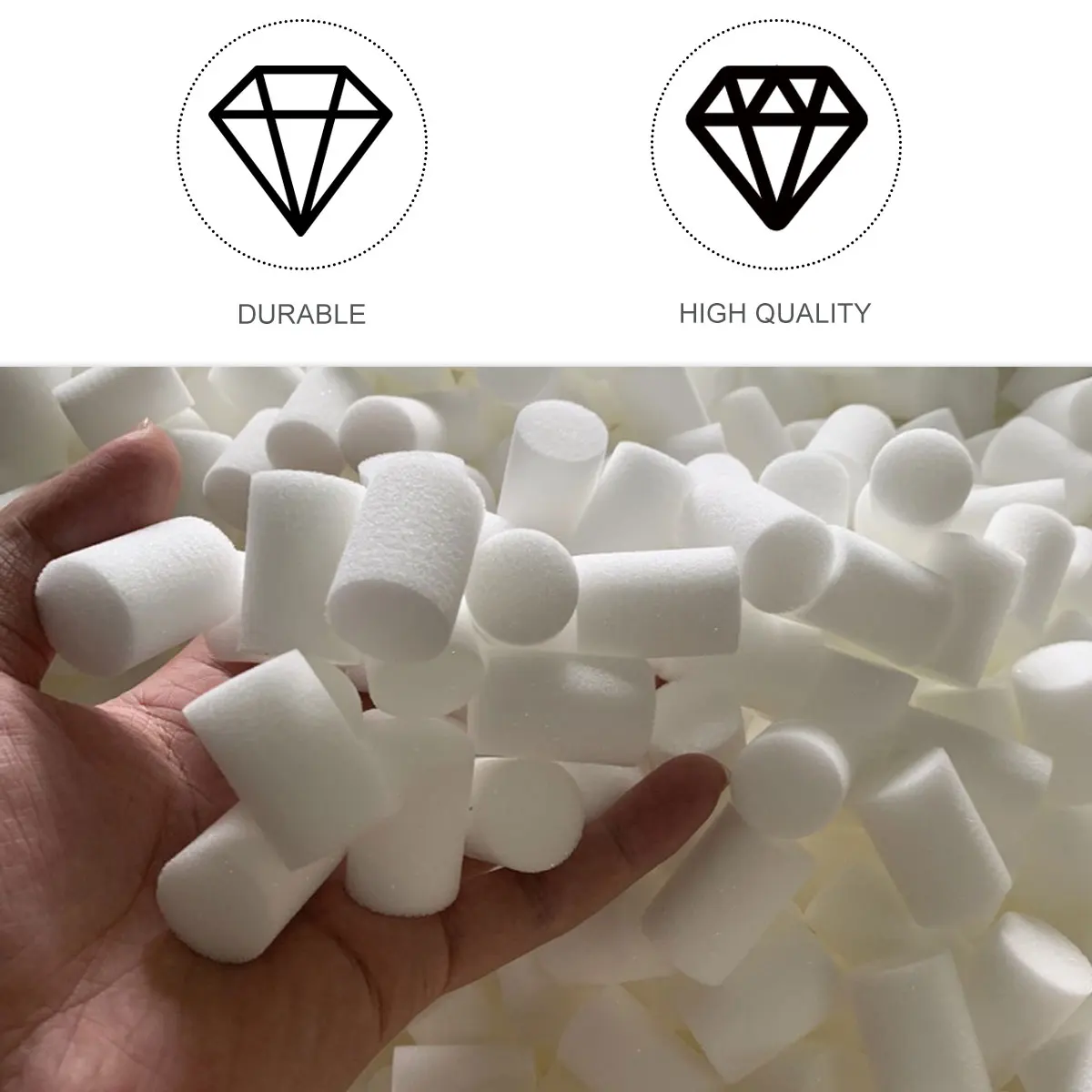 

50pcs Filter Sponge Large Volume Pump Cotton Pad Air Compressor Part Prefilter Sponge High Pressure Garden Supplies Water
