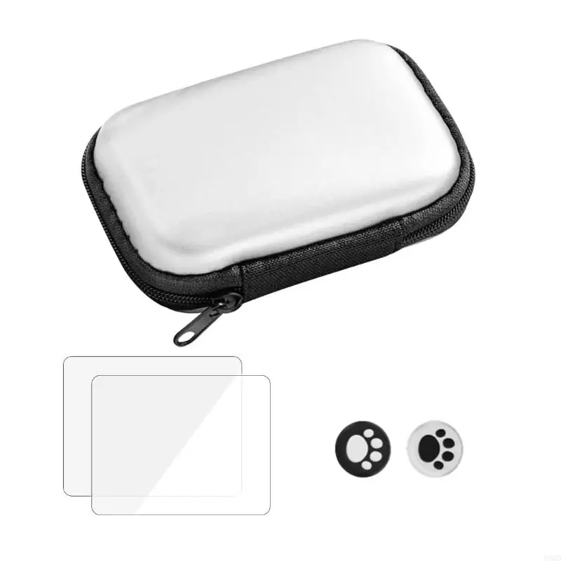 2025 New Carrying Case Storage Bag & Protective Tempered Film For R36S/R35S Game Console