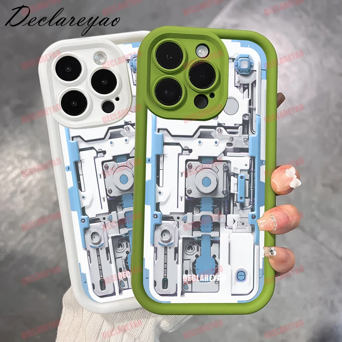 DECLAREYAO ماتي ضوء سليم بولي يوريثان لينة Coque ل Xiaomi Mi 14 12 Lite 13 5G 13T NE 9T 8 Civi 2 11 غطاء مقاوم للصدمات