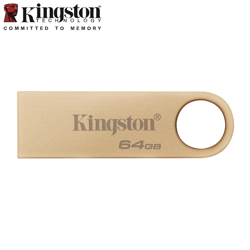 محرك فلاش Kingston usb se9g3 ، 64gb ، gb ، way gb ، gb ، usb 2 ، gen1 ، ذهب معدني ، max way ، قرص u محمول
