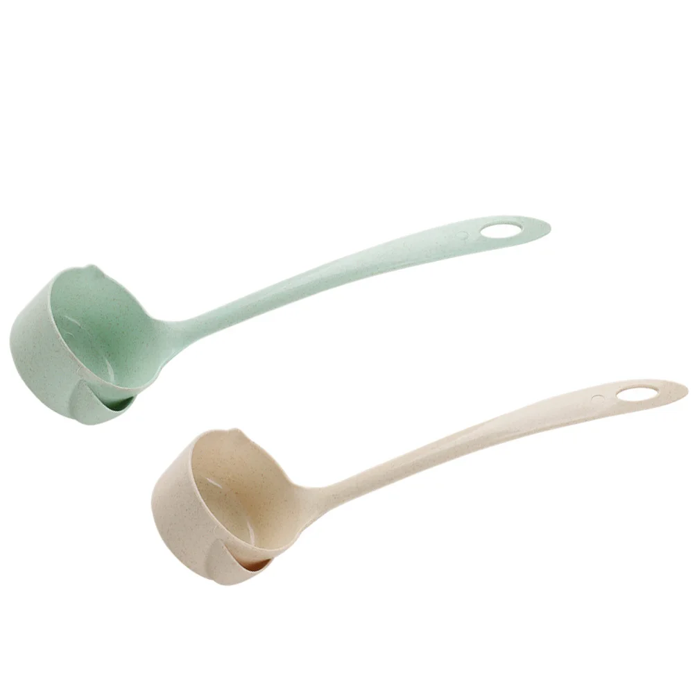 

Separator Spoons Soup Kitchen Supplies Scoop Thick Eco Friendly Long H Easy Clean Kitchen Supplies