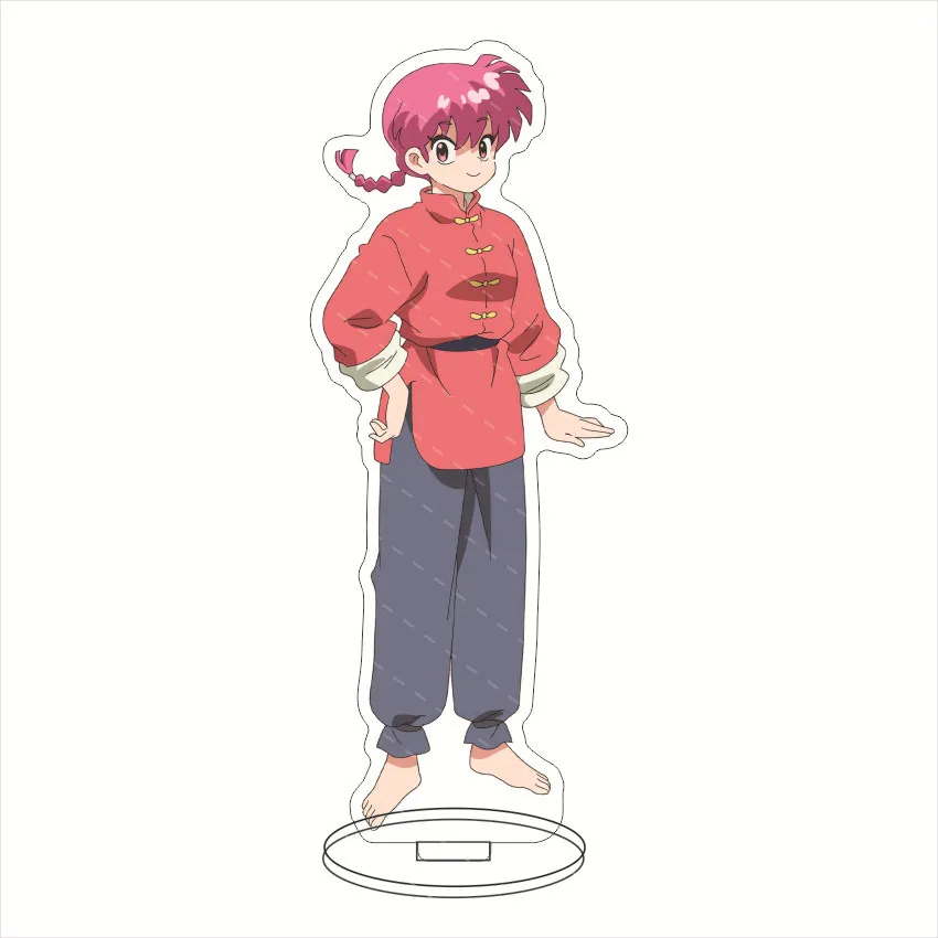 Ranma 1/2 Tendou Akane Acrylic Anime Stand Model Plate Keychain Desk Decoration Fashion Friends Gift Figure Display Cartoon