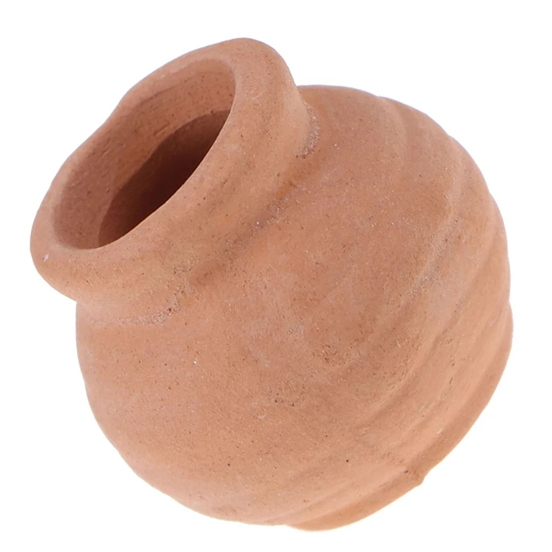 

1/12 миниатюрный мини-керамический цветочный горшок для кукольного домика-красивые декоративные аксессуары