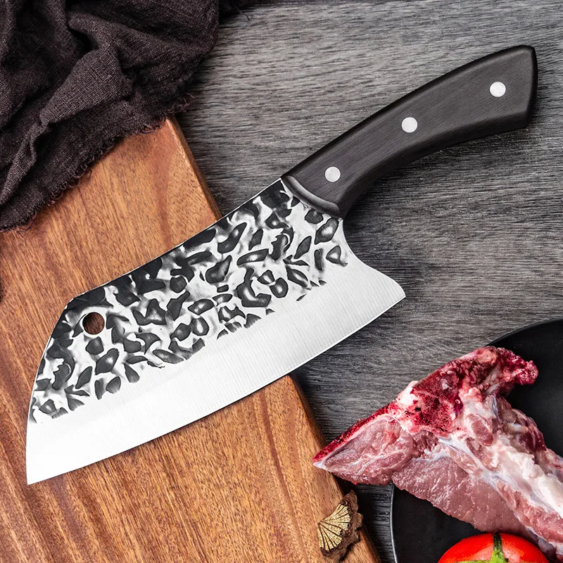 

Professional Japanese Kitchen Knives Forged Chopping Vegetables Meat Cleaver Boning Butchering Knife Chef Knife Cooking Tools