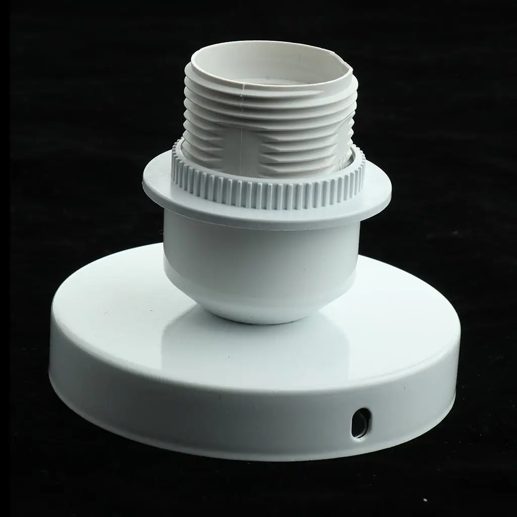 E27 Chandelier Lamp Head Iron Material Ceiling Bulb Holder for Home Living Room Bar Pendant Lighting