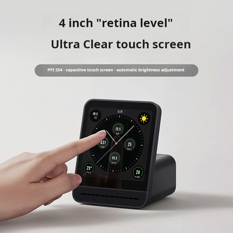 Qingping Air Detector Temperature Humidity Sensor  Touch Screen Control CO2 PM2.5 Quality Monitor for Xiaomi Mijia Smart Home