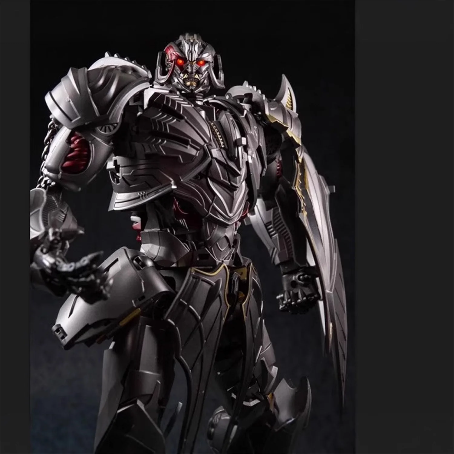 اختيار BS02 BS02S التحول Galvatron Megotroun كبيرة الحجم KO UT R-03 فيلم سبيكة عمل الشكل روبوت تشوه نموذج