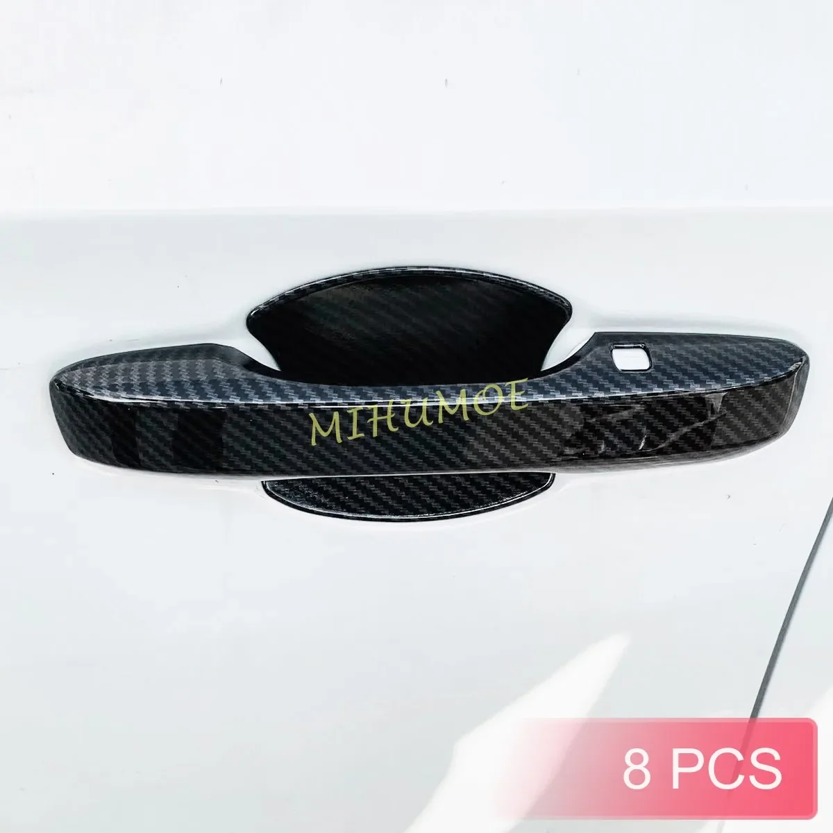 

Для Honda Civic 2022-2025 крышка дверной ручки из углеродного волокна, комплект 2023 2024