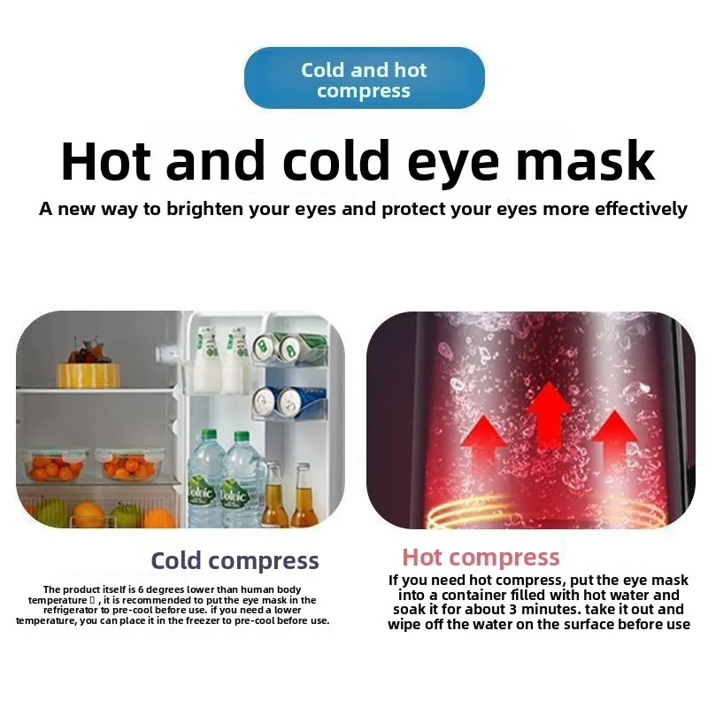 قابلة لإعادة الاستخدام جل قناع عين الباردة ضغط حزمة منتفخ عيون الإغاثة الهالات السوداء الصداع التبريد العلاج جراحة الجفن المزدوج مهدئا #4