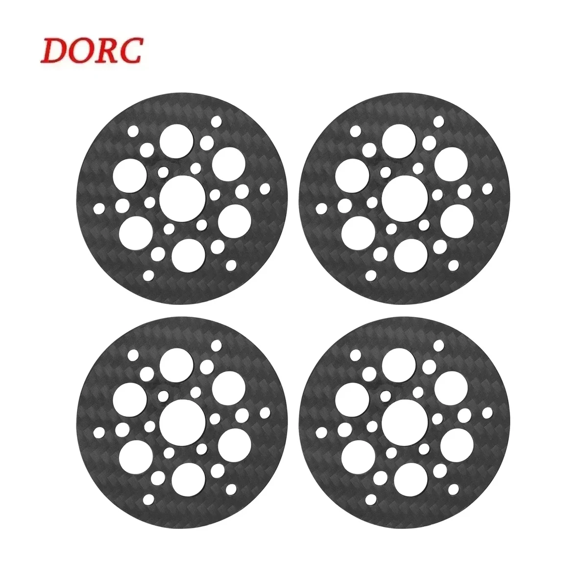 1.9 Carbon Fiber Wheel Face 2.5mm for Fimonda Rims 1/10 RC Crawler Car Capra SCX10 Pro V4 TGH LCG Chassis Cheater Rigs DIY