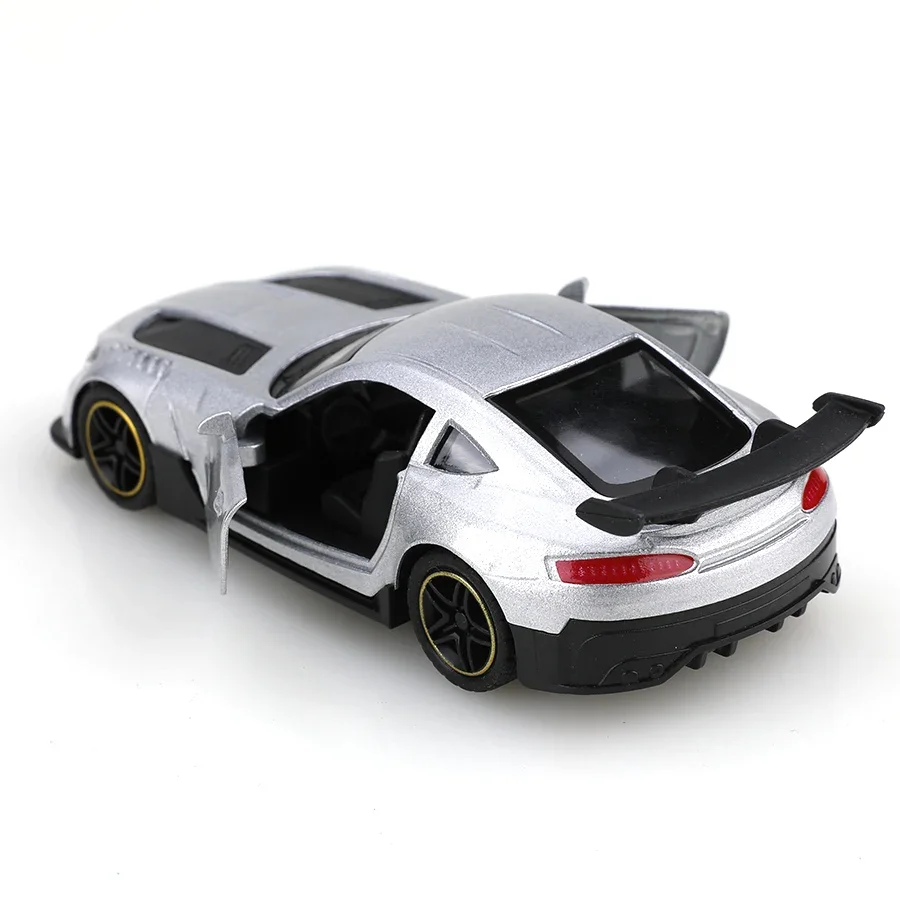 Boys Alloy Car Toy Realistic Children's Racing Sports Car Pullback Vehicle Model Toy for Kids
