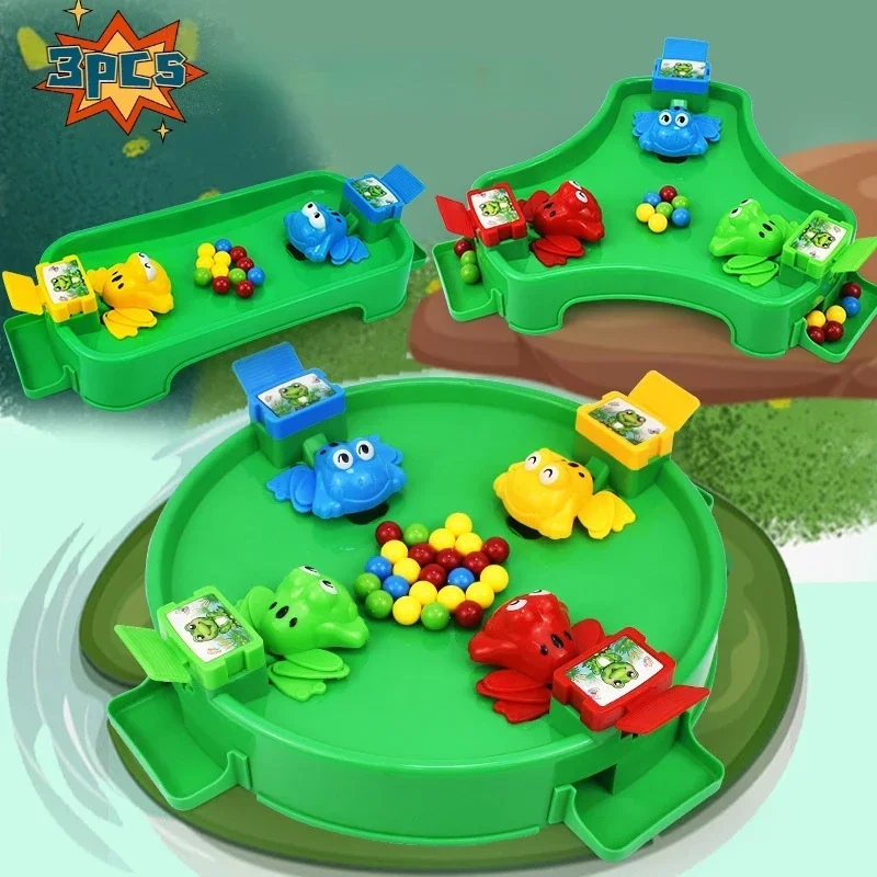 New Hungry Frog Eats Beans gioco di strategia divertenti bambini e adulti Family Gathering gioco da tavolo interattivo giocattoli antistress