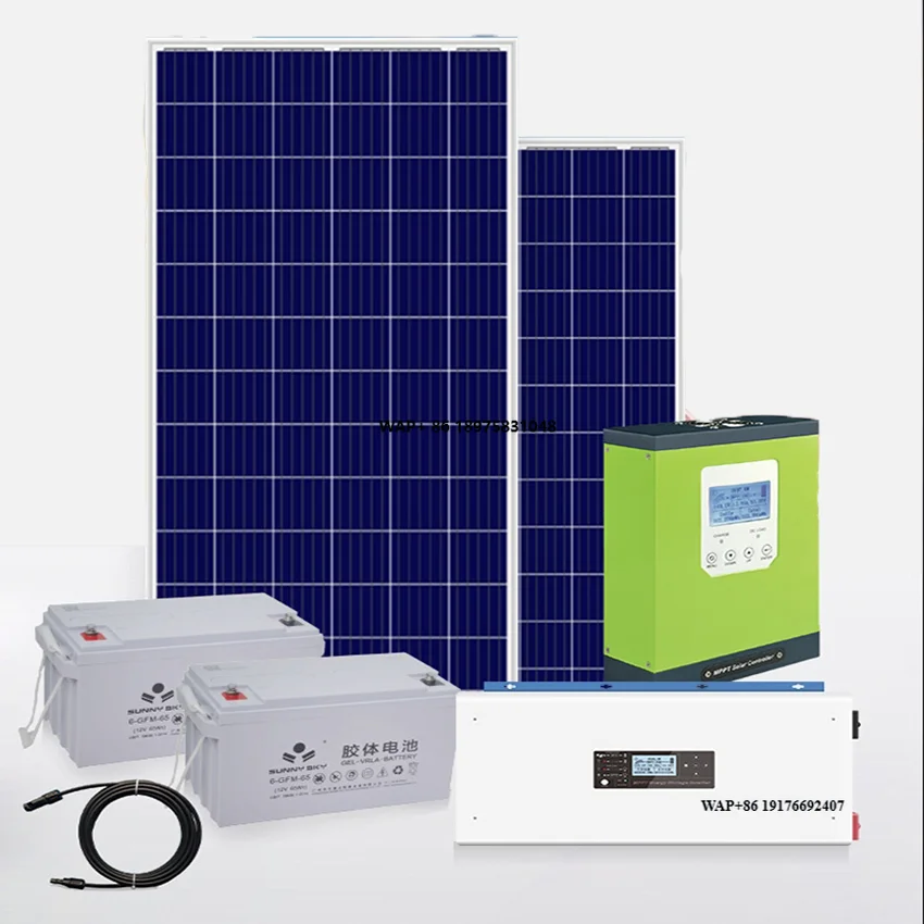 Modern Novel Design Good Price Solar Panel 1000w System Solar Kit for Home 3kw 4kw 5kw Off Grid Solar System