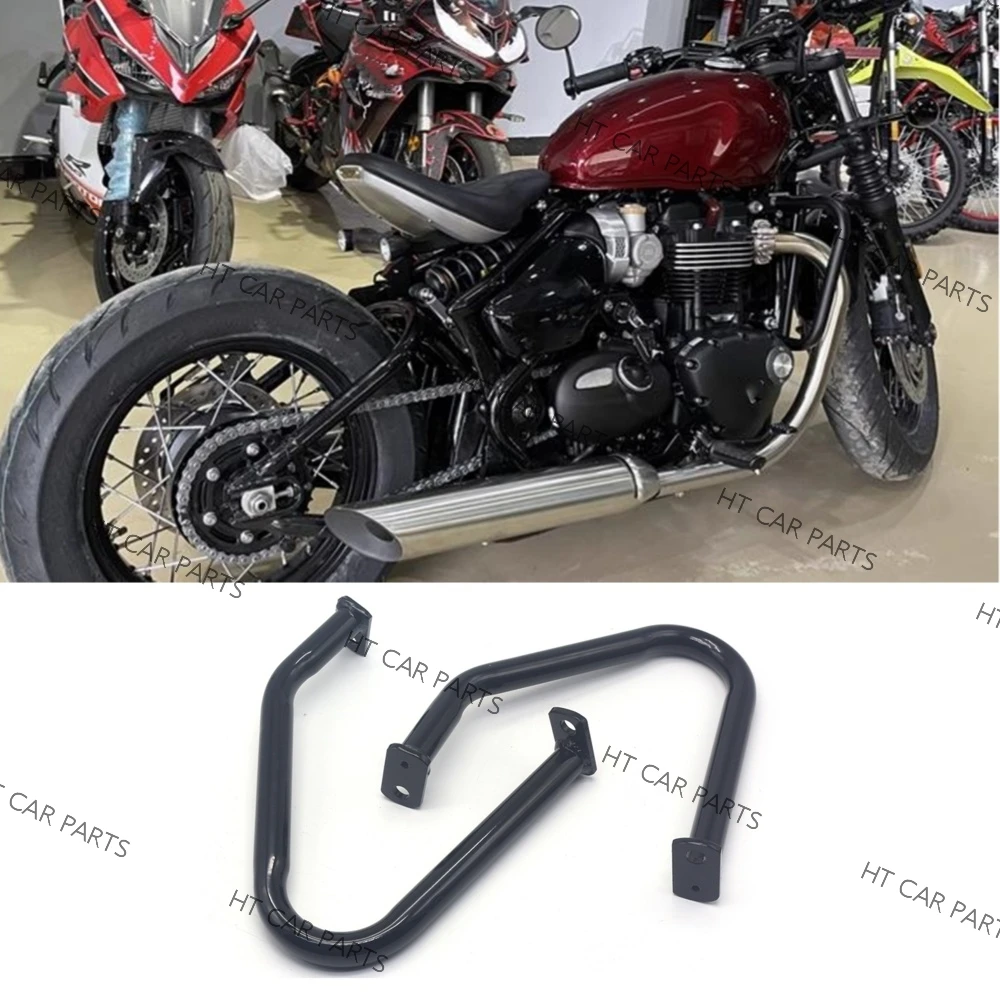 

Bumper Engine Guard Crash Bar For Triumph Bonneville T100 T120 Thruxton 1200 R/Street Cup/Street Twin Bobber 2016-2021-2022