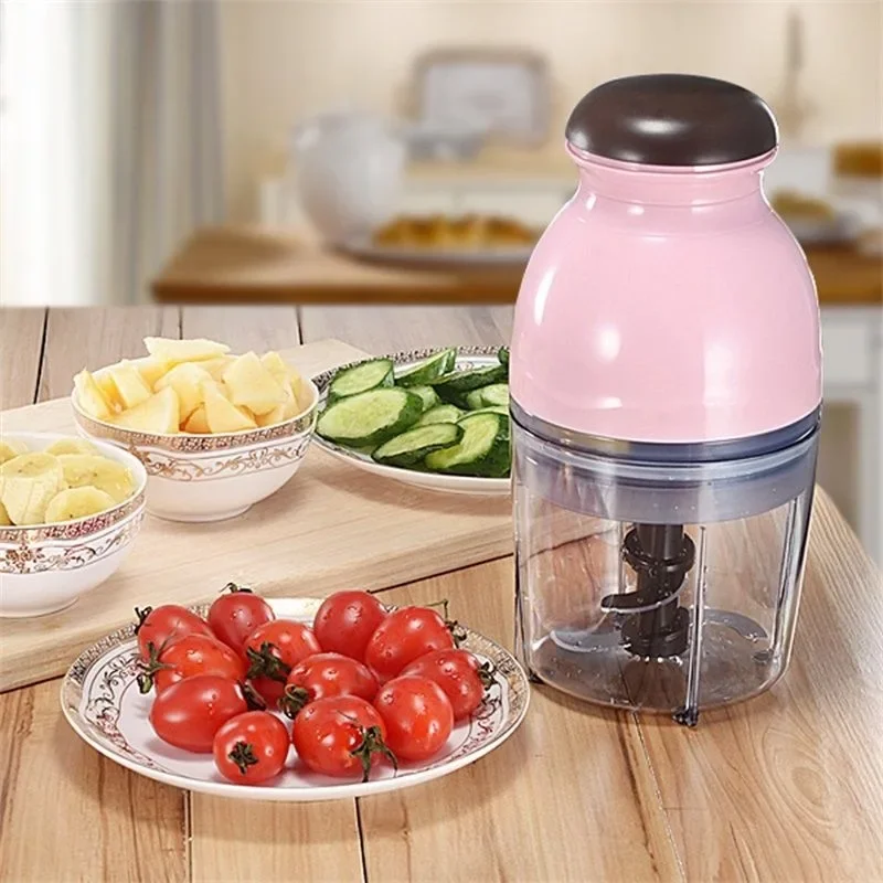 600ml Portable Blender Food Mixer Multifunctional Food Processor Electric Meat Grinder Mini Mixers Cup Baby Solid Food Machine