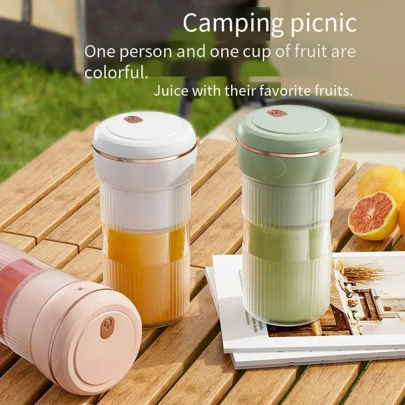 Portable Rechargeable Small Blender Fresh Juice Cup Multifunctional Grinder For Shakes Electric Juicer Machine Mini Blender